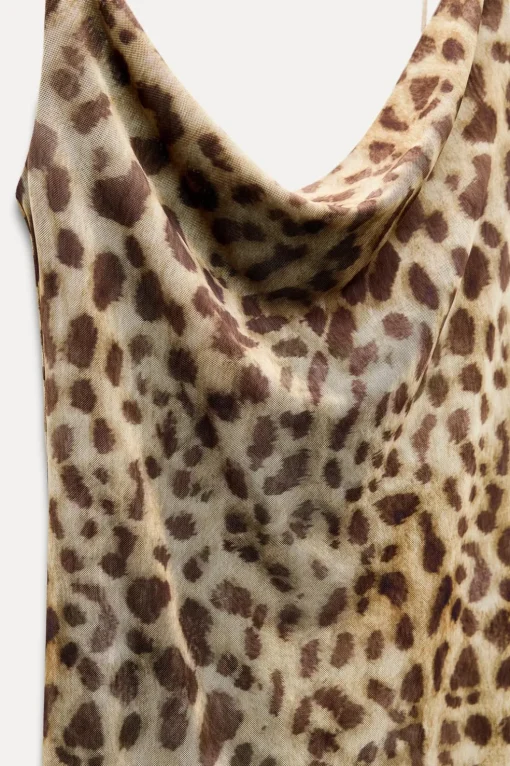 VESTIDO TUL ESTAMPADO