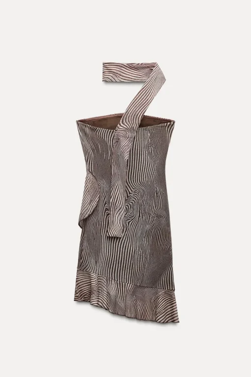 VESTIDO TUL LENCERO ESTAMPADO ANIMAL