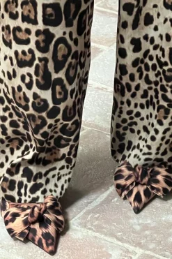 ZAPATO DESTALONADO ESTAMPADO ANIMAL LAZO