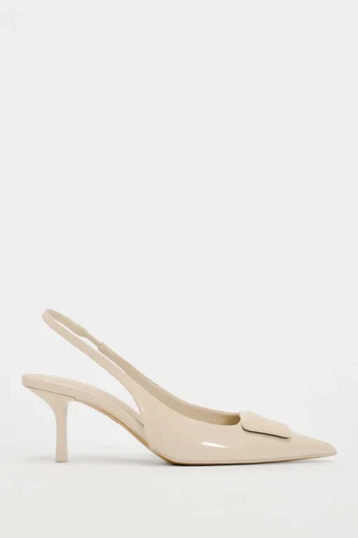 ZAPATO DESTALONADO TACÓN ADORNO
