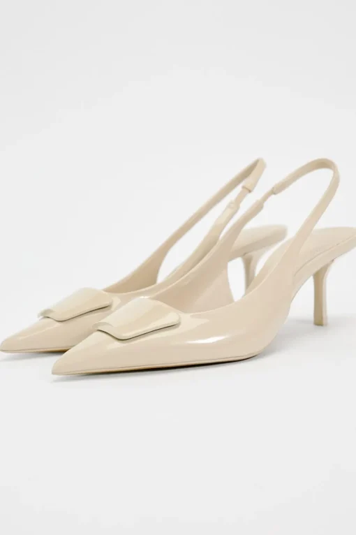 ZAPATO DESTALONADO TACÓN ADORNO