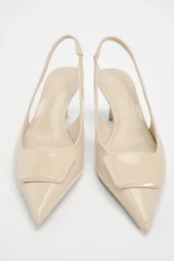 ZAPATO DESTALONADO TACÓN ADORNO