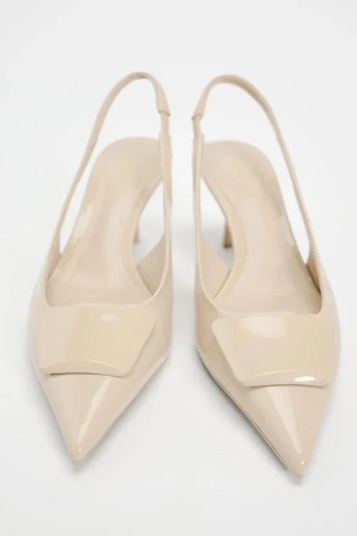 ZAPATO DESTALONADO TACÓN ADORNO