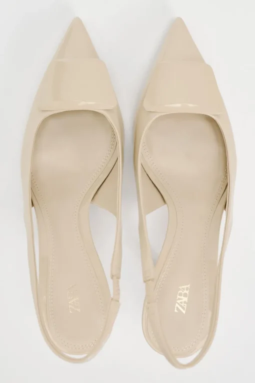 ZAPATO DESTALONADO TACÓN ADORNO