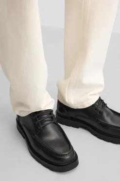 ZAPATO PIEL BORDÓN