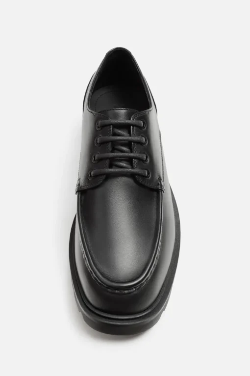 ZAPATO PIEL BORDÓN