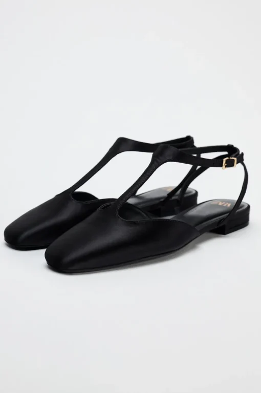 ZAPATO PLANO SATINADO