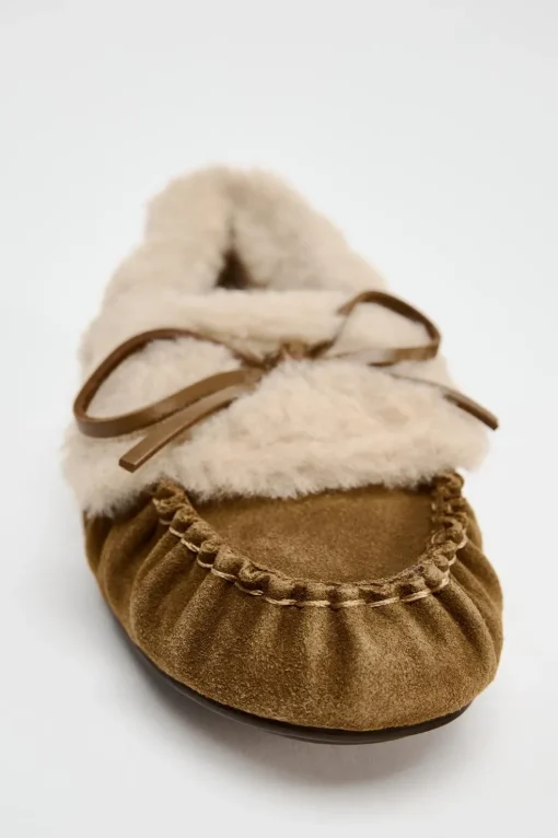 ZAPATO PLANO SERRAJE PELO