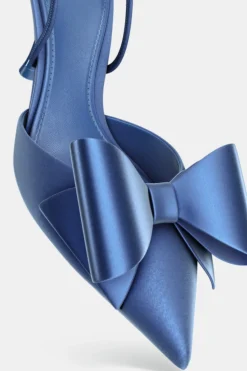ZAPATO TACÓN LAZO SATINADO