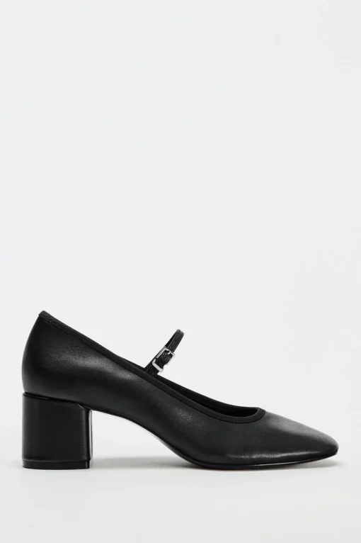 ZAPATO TACÓN TIRA PIEL