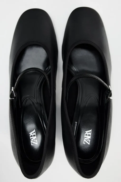 ZAPATO TACÓN TIRA PIEL