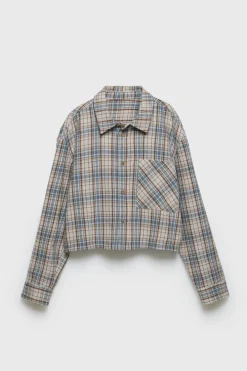 Z3D CAMISA CUADROS BOLSILLO