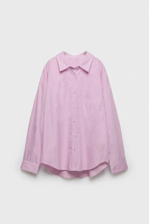 Z3D CAMISA OVERSIZE RAYAS