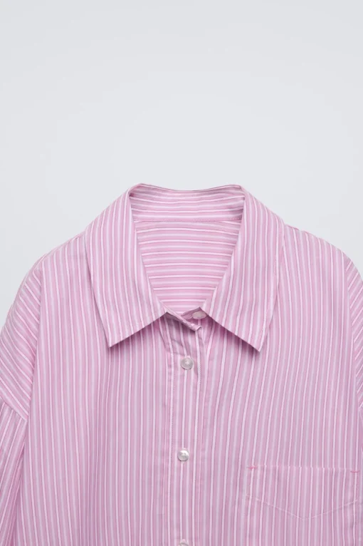 Z3D CAMISA OVERSIZE RAYAS