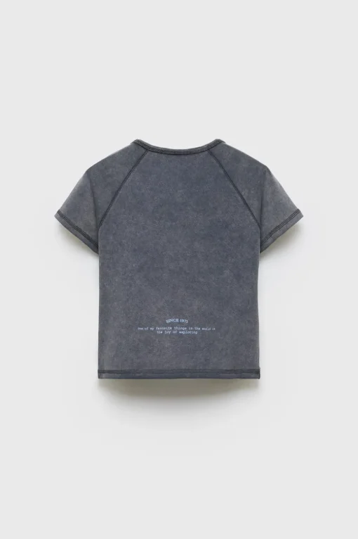 Z3D CAMISETA TEXTO NEBRASKA
