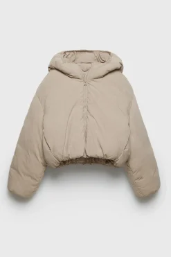 Z3D CAZADORA ACOLCHADA OVERSIZE CAPUCHA