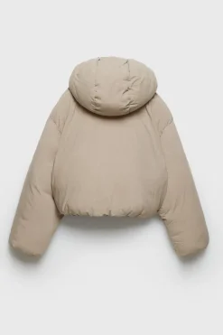Z3D CAZADORA ACOLCHADA OVERSIZE CAPUCHA