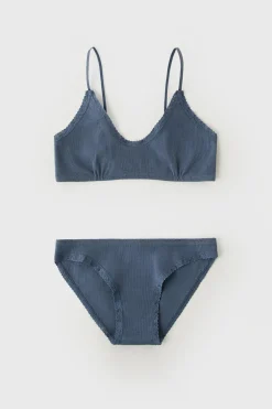 Z3D CONJUNTO TOP Y BRAGUITA LISOS PUNTILLA