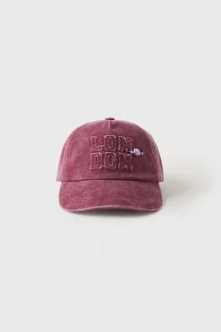 Z3D GORRA EFECTO LAVADO TEXTO BORDADO