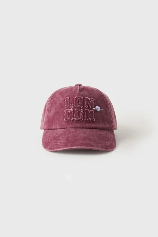 Z3D GORRA EFECTO LAVADO TEXTO BORDADO