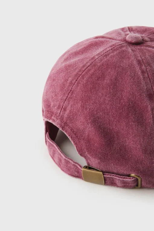Z3D GORRA EFECTO LAVADO TEXTO BORDADO