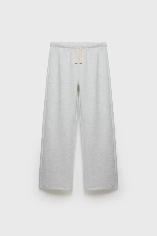 Z3D PANTALÓN WIDE LEG FELPA
