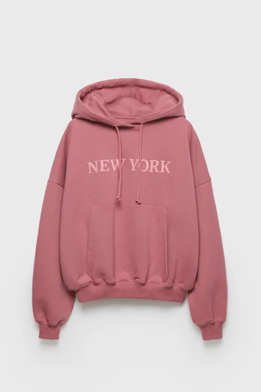 Z3D SUDADERA OVERSIZE TEXTO
