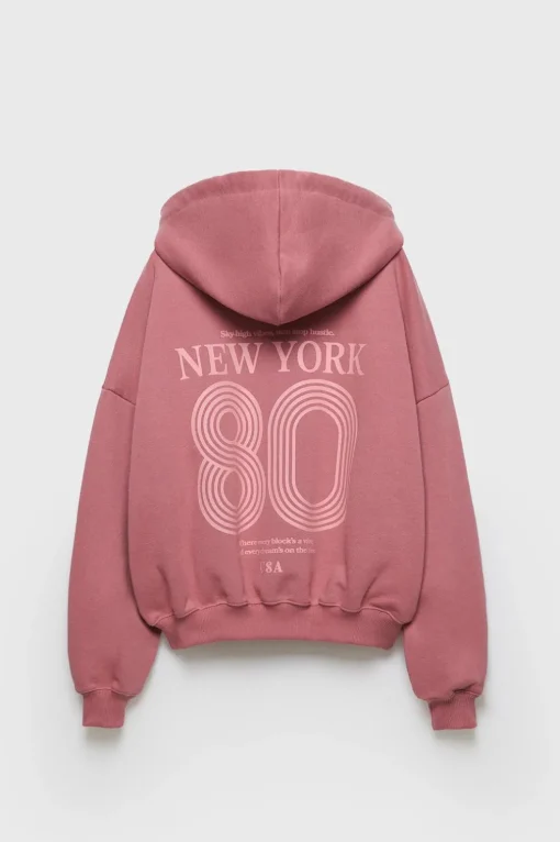 Z3D SUDADERA OVERSIZE TEXTO